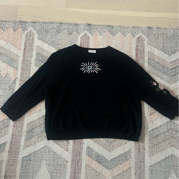 Red Valentino Logo Evil Eye Sweater - XL - Picture 5 of 11